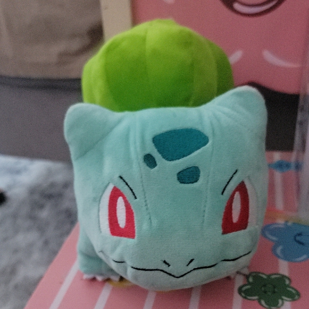 Pokemon Bulbasaur Plush - Green and Blue
